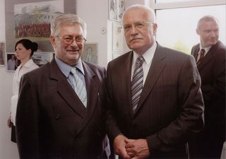 Obsluhovali jsme Václava Klause